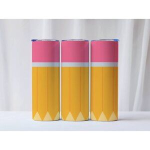 20oz Teachers Pencil Tumbler